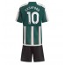 Cheap Manchester United Marcus Rashford #10 Away Football Kit Children 2023-24 Short Sleeve (+ pants)
